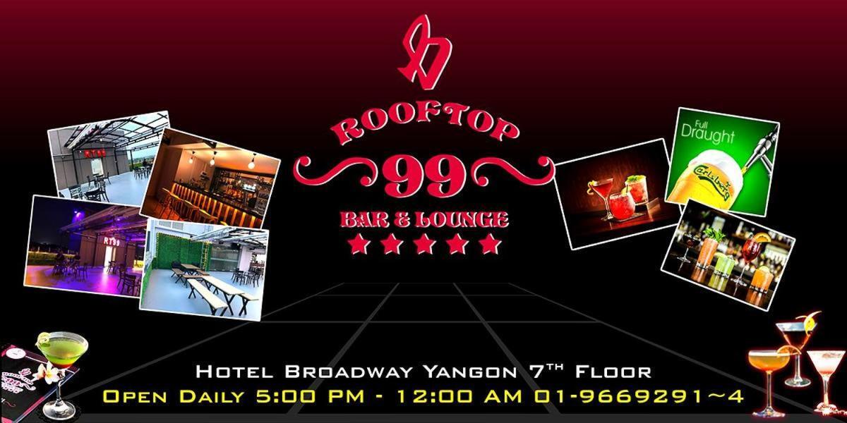 Hotel Broadway Yangon Extérieur photo